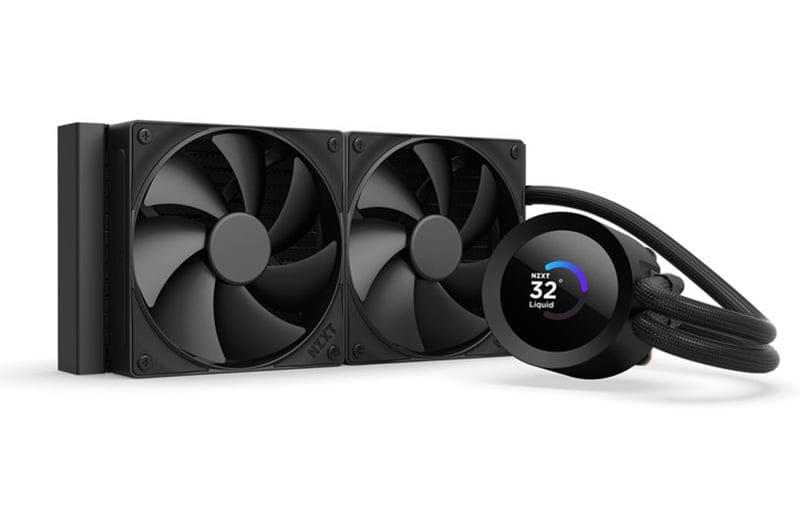 NZXT Kraken Plus V2 240mm All-In-One Liquid CPU Cooler - Black