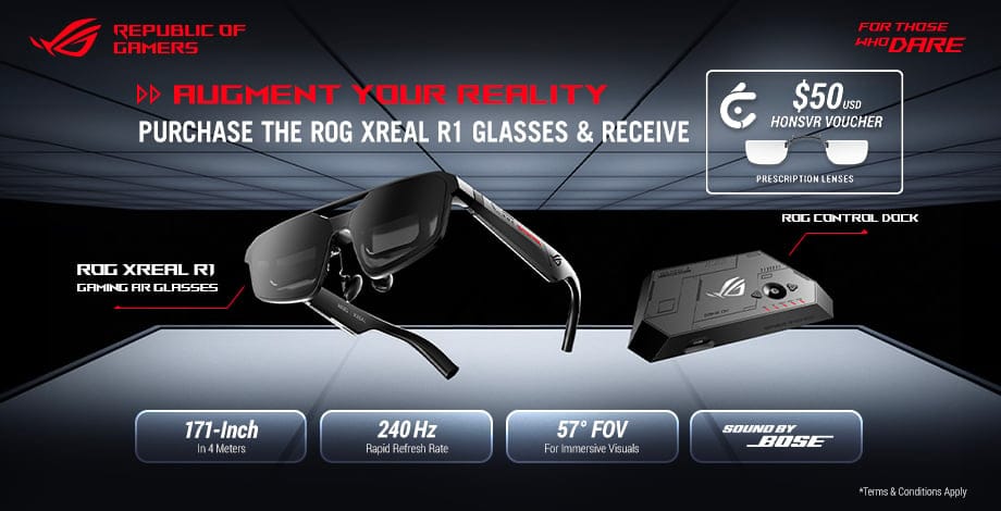 ASUS ROG Glasses Promotion